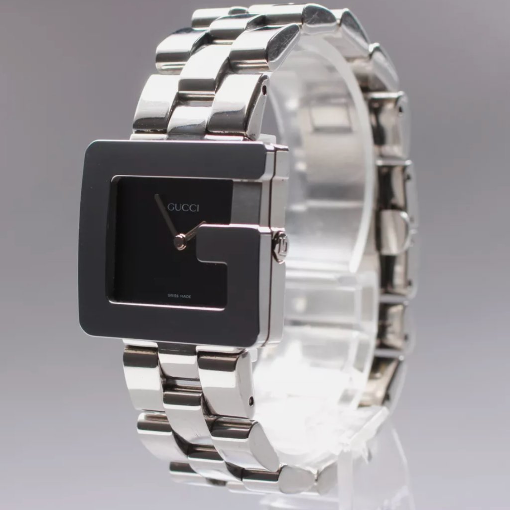 Mint Gucci Black Dial Womens 26mm Watch Mint Gucci Black Dial Womens 26mm Watch